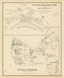 Vintage Map of Center Harbor, New Hampshire 1892