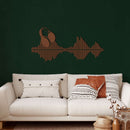 Rhythm of the Music Metal Wall Art