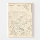 Vintage Map of Sandwich, New Hampshire 1892
