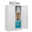 Metal Storage Cabinet With Locking Doors And Adjustable Shelf, Folding Filing Storage Cabinet, Folding Storage Locker Cabinet For Home Office, School, Garage by HouseOfZazla