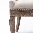Ultra - Side Dining Chair, Nail Head (Set of 2) by HouseOfZazla