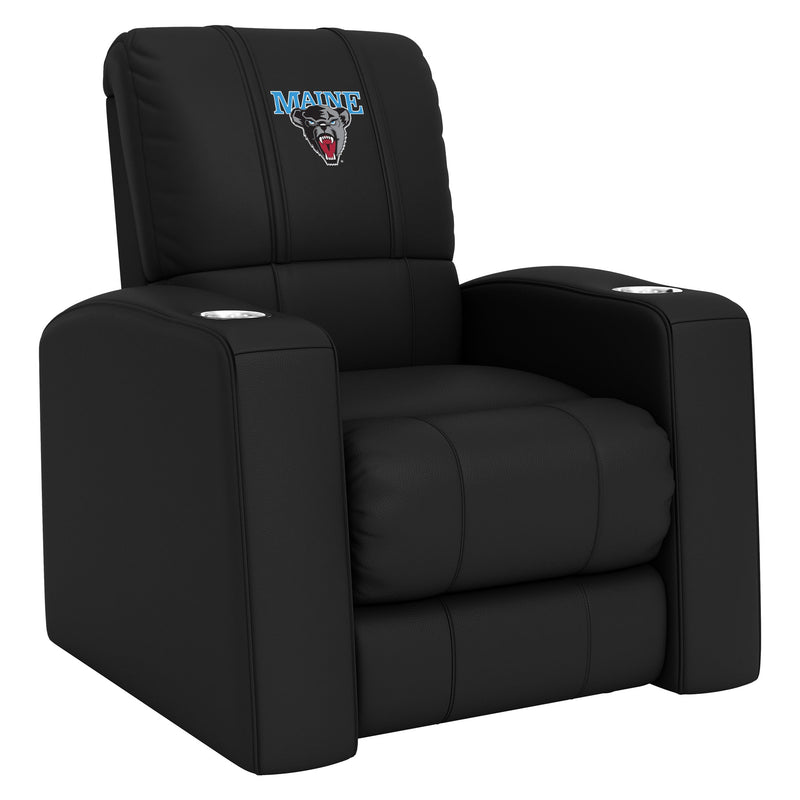 Relax Home Theater Recliner with Maine Black Bears Logo