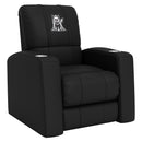 Relax Home Theater Recliner with South Dakota Coyotes Emblem Logo