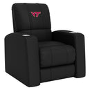 Relax Home Theater Recliner with Virginia Tech Hokies Logo