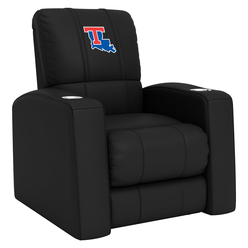 Relax Home Theater Recliner with Louisiana Tech Bulldogs Logo