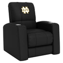 Relax Home Theater Recliner with Notre Dame Secondary Logo