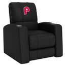 Relax Home Theater Recliner with Philadelphia Phillies Cooperstown Secondary
