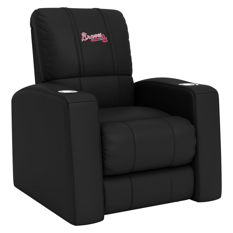 Relax Home Theater Recliner with Atlanta Braves Logo