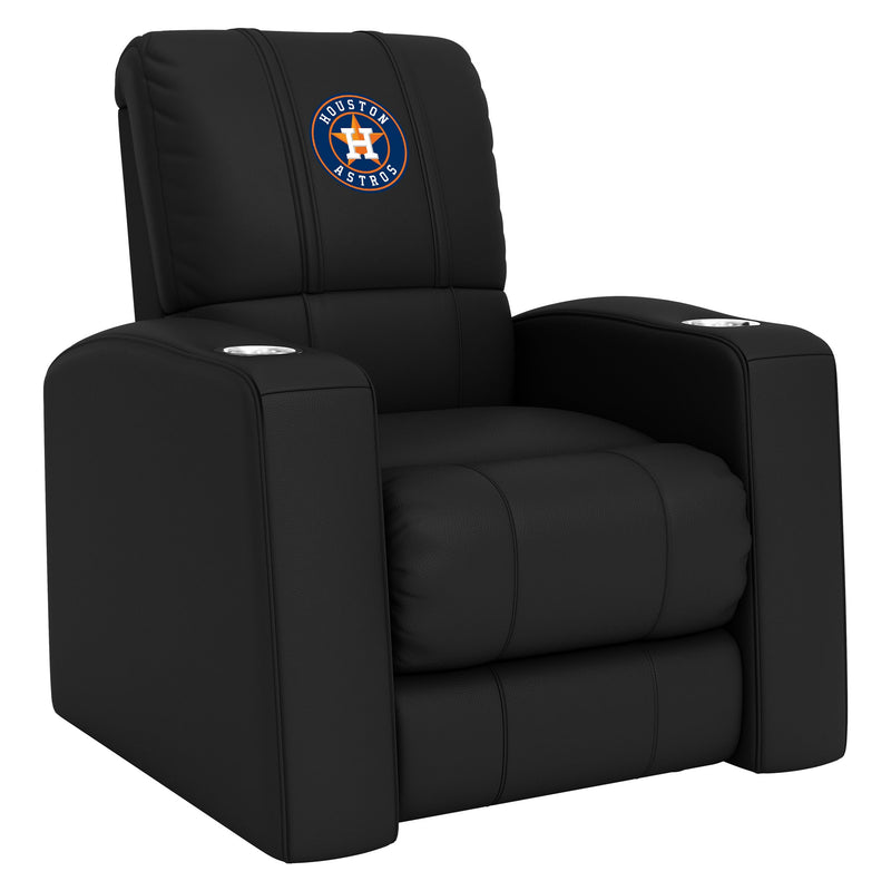 Relax Home Theater Recliner with Houston Astros Logos