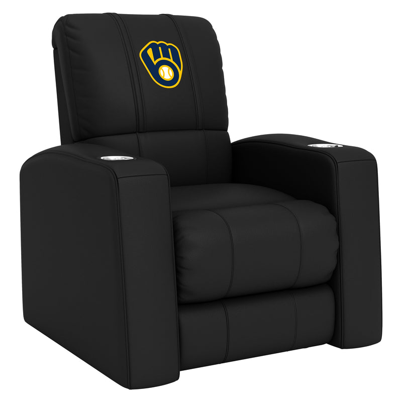 Relax Home Theater Recliner with Milwaukee Brewers Alternate Logo