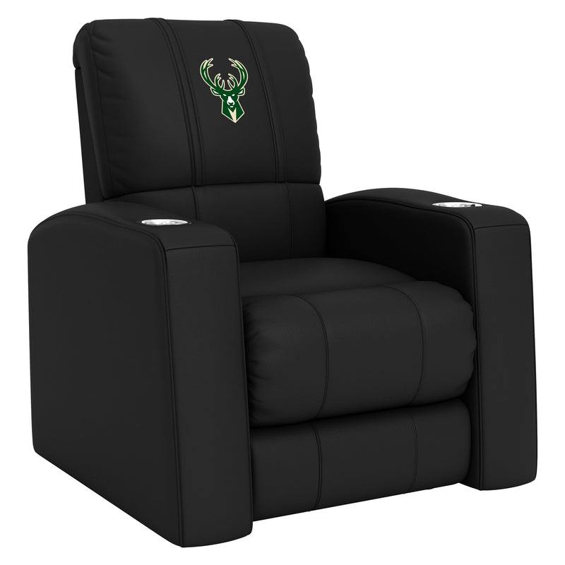Relax Home Theater Recliner with Milwaukee Bucks Logo