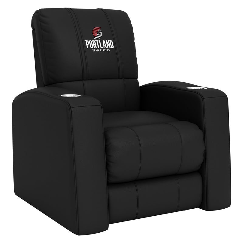 Relax Home Theater Recliner with Portland Trailblazers Secondary Logo