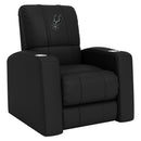 Relax Home Theater Recliner with San Antonio Spurs Primary Logo