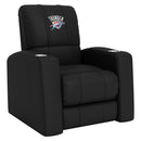 Relax Home Theater Recliner with Oklahoma City Thunder Logo