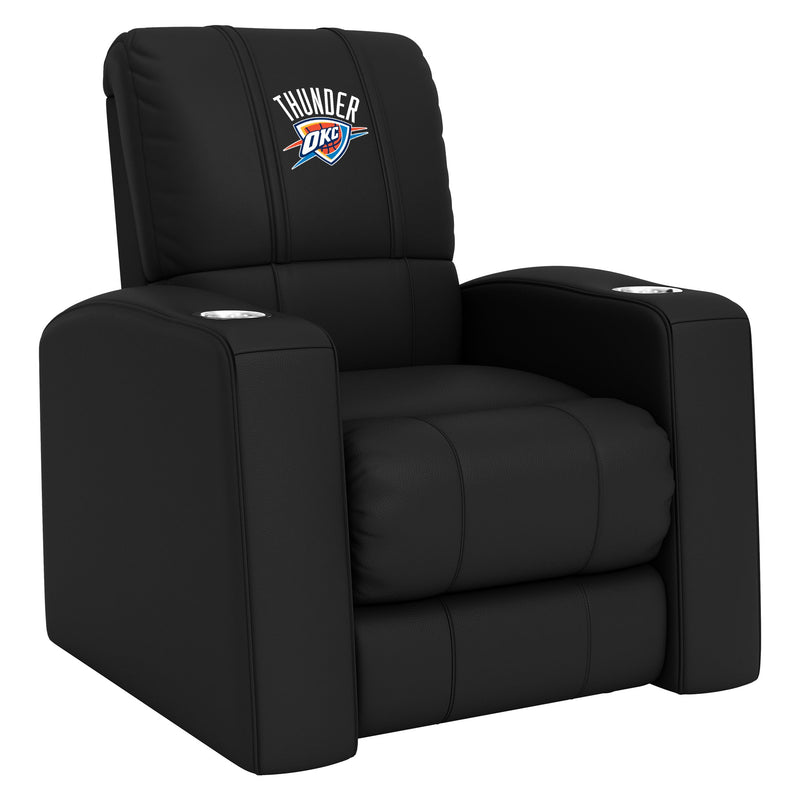 Relax Home Theater Recliner with Oklahoma City Thunder Logo