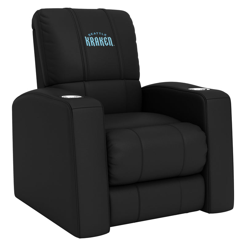 Relax Home Theater Recliner with Seattle Kraken Alternate Logo