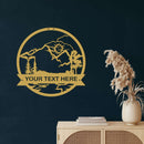 Moose Metal Wall Art