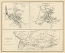 Vintage Map of Colebrook, New Hampshire 1892
