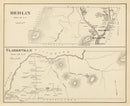 Vintage Map of Berlin, New Hampshire 1892