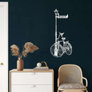 Personalized Bike Metal Wall Art