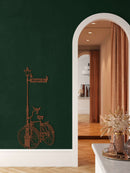 Personalized Bike Metal Wall Art