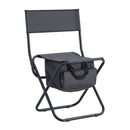 Folding Outdoor Chairs With Storage Bag, Portable Chair For Indoor, Outdoor Camping, Picnics And Fishing by HouseOfZazla