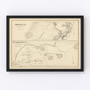 Vintage Map of Berlin, New Hampshire 1892