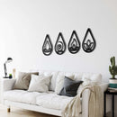 Four Elements Metal Wall Art