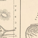 Vintage Map of Gorham, New Hampshire 1892