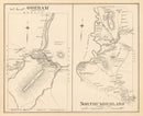 Vintage Map of Gorham, New Hampshire 1892