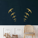 Swallow Birds Metal Wall Art