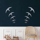 Swallow Birds Metal Wall Art
