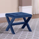 Upholstered Accent Bench With Nailhead Trim by HouseOfZazla