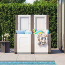 53 Gallon Patio Container with Lockable Lid for Packages and Garden by LJGDeals