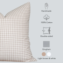 Catalina Pillow Cover | Light Brown by Apartment No.3
