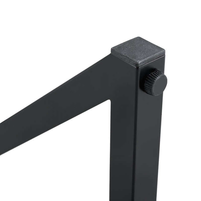 A modern minimalist style marble patterned coffee table with black metal legs. Computer desk. Game table. Tea table. CT-XX