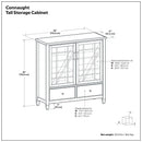 Connaught - Tall Storage Cabinet by HouseOfZazla
