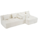 Sectional Free Combined Sofa With 2 Side Pockets by HouseOfZazla