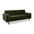 Nicholas - Mid-Century Modern Sofa - Olive Green by HouseOfZazla