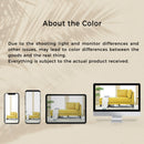 65" Mid-Century Modern Fabric Corner Lounge Chair, Upholstered Indoor Chaise Lounge for Bedroom, Office, Small Living Room & Apartment