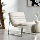 Wilmouth Roll Occasional Chair - White by HouseOfZazla