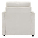 Cozy Upholstered Cushion Armchair For Living Room
