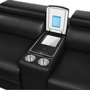 Nova - Sectional With Bluetooth Speaker, LED And Lifting Wine Cabinet by HouseOfZazla
