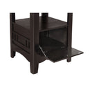Hester - Extension Counter Dining Table - Espresso by HouseOfZazla