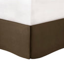 7 PC Pieced Faux Suede Comforter Set Natural Cal King