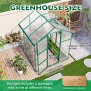 Polycarbonate Walk-In house, Raised Base For Outdoor In All Season by HouseOfZazla