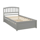 Platform Bed Wood Bed Frame With Trundle by HouseOfZazla