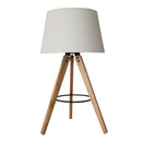 Decorative LED Desk Lamp, 3 Legged - Natural by HouseOfZazla