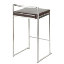 Fuji - Contemporary, Stackable Elegant Counter Stool (Set of 2)