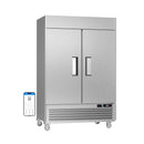 54-Inch Commercial 49 Cu.Ft 2-Door WiFi Refrigerator With Smart App Control (SAK10438) by SAKSBY WHOLESALE